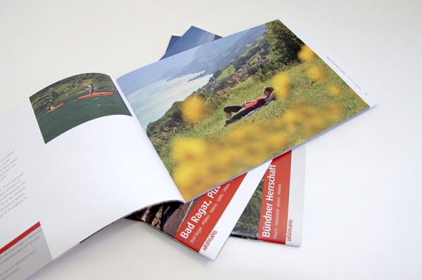 Heidiland Tourismus, Imagebroschüren