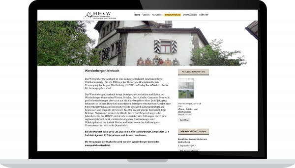 HHVW Historisch-Heimatkundliche Vereinigung der Region Werdenberg Internet